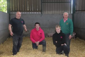 Three generations of pig farmers, The Marshalls