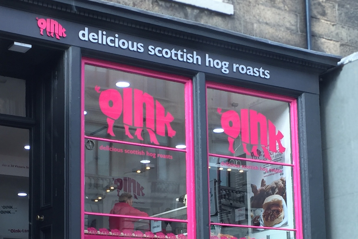 Oink Hanover Street Shop